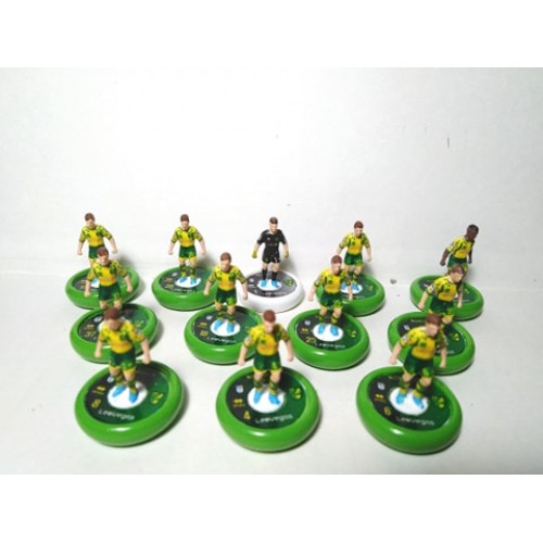 Subbuteo Andrew Table Soccer Norwich City 2018-19 on RSB Professional Bases
